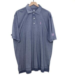 TURTLESON Blue Short Sleeve Golf Polo Shirt XL